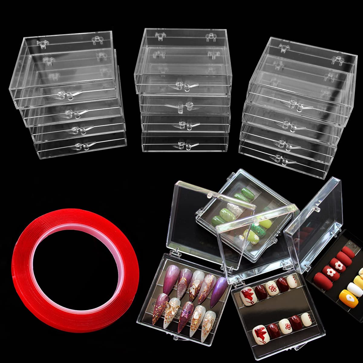 Storage Box For Press on nail Business – LILI DIARY NAIL