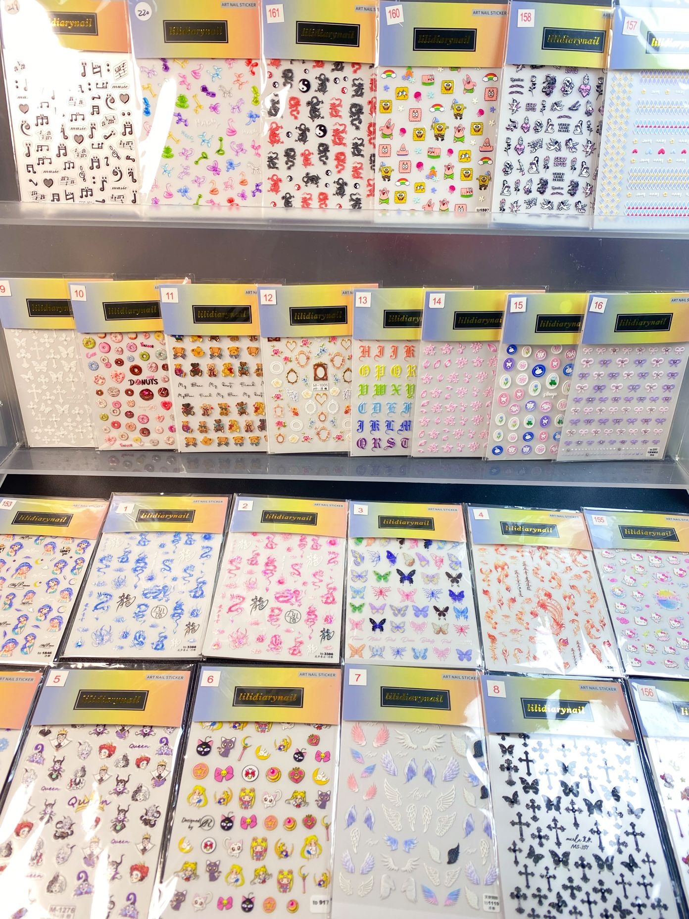 Live Party on Nail Art Stickers (Buy 10pcs  Get EXTRA 10pcs Free)