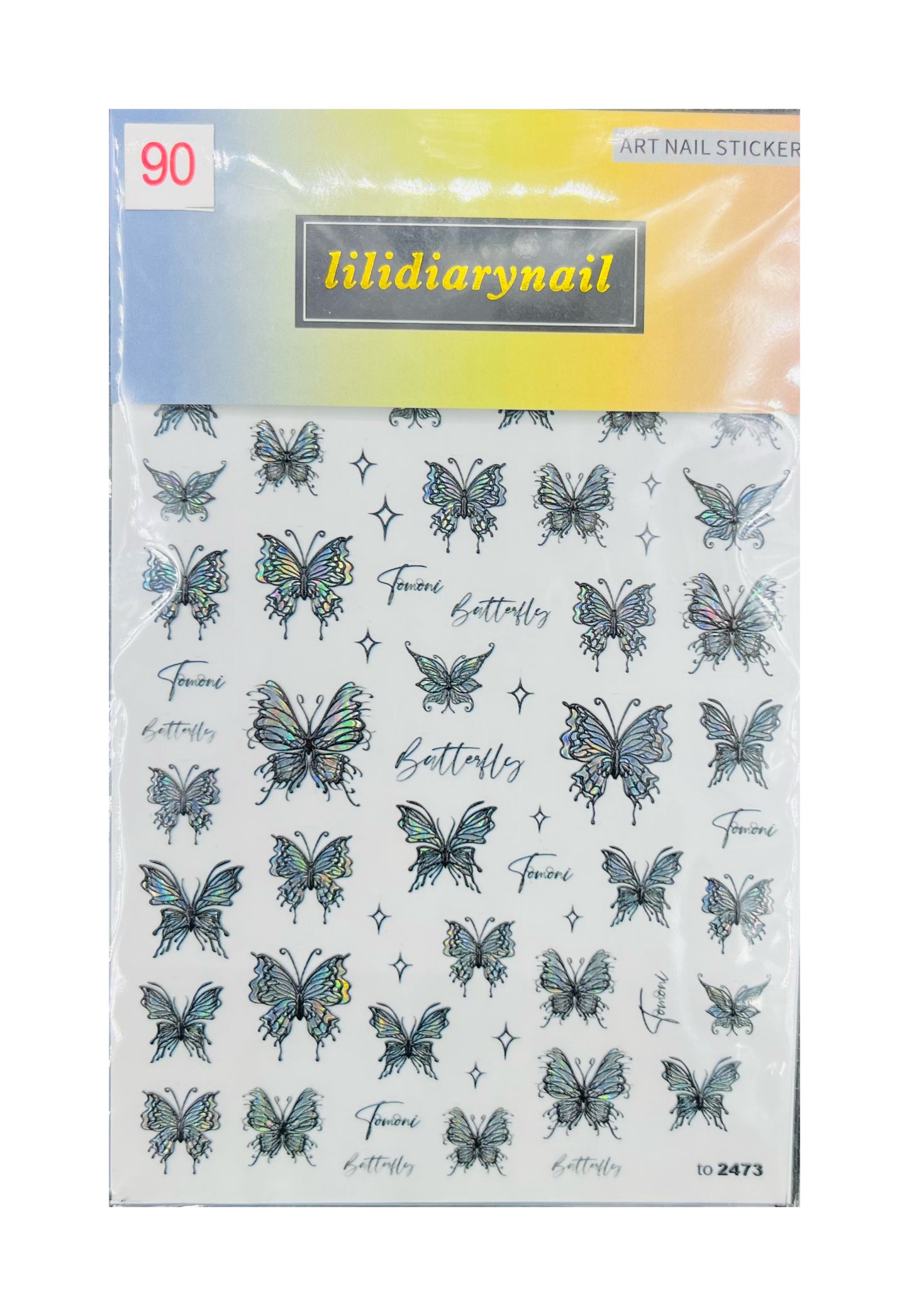 Butterfly Series Nail Sticker Decoration