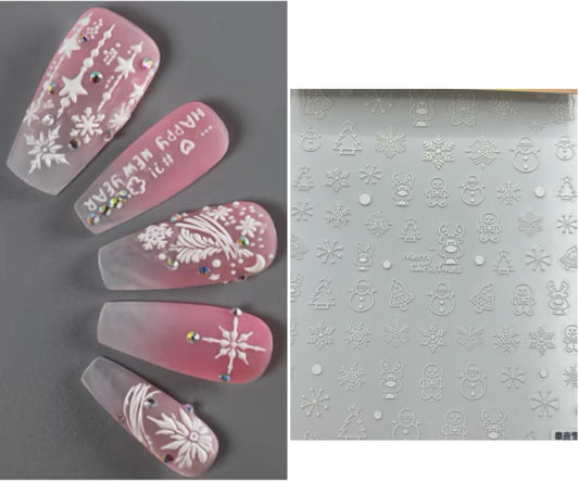 Snowflake Nail Stickers