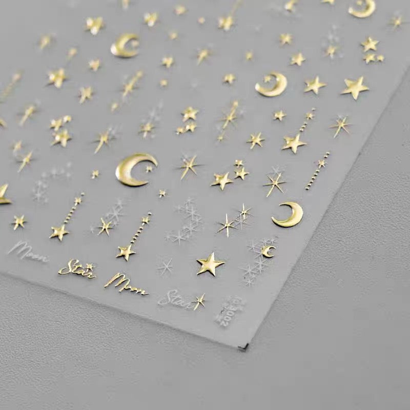 Star Series Nail Sticker Decoration