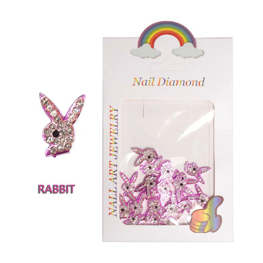 Pink Rabbit, AK Gun Model Nail Decoration