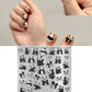 5D Panda Series Nail Sticker Decoration