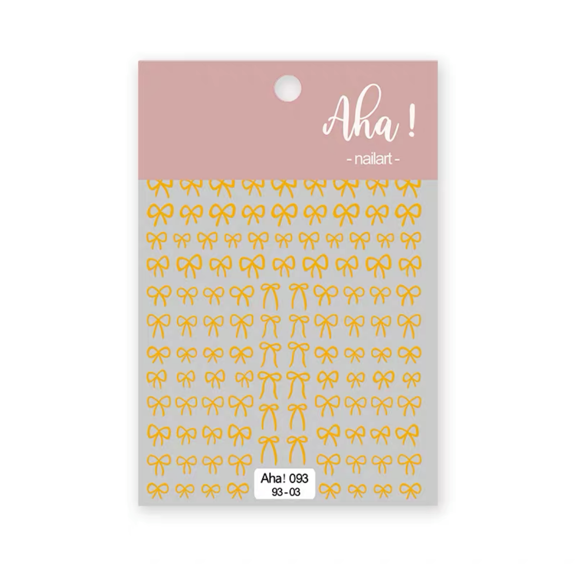 Bow Nail Sticker