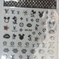 3D Luxury Designer LOGO Nail Stickers -Collection