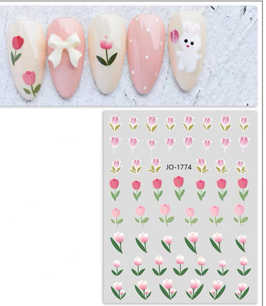 Flower Nail Sticker(JO)