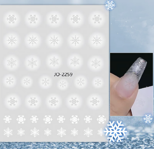 Snowflake Nail Stickers