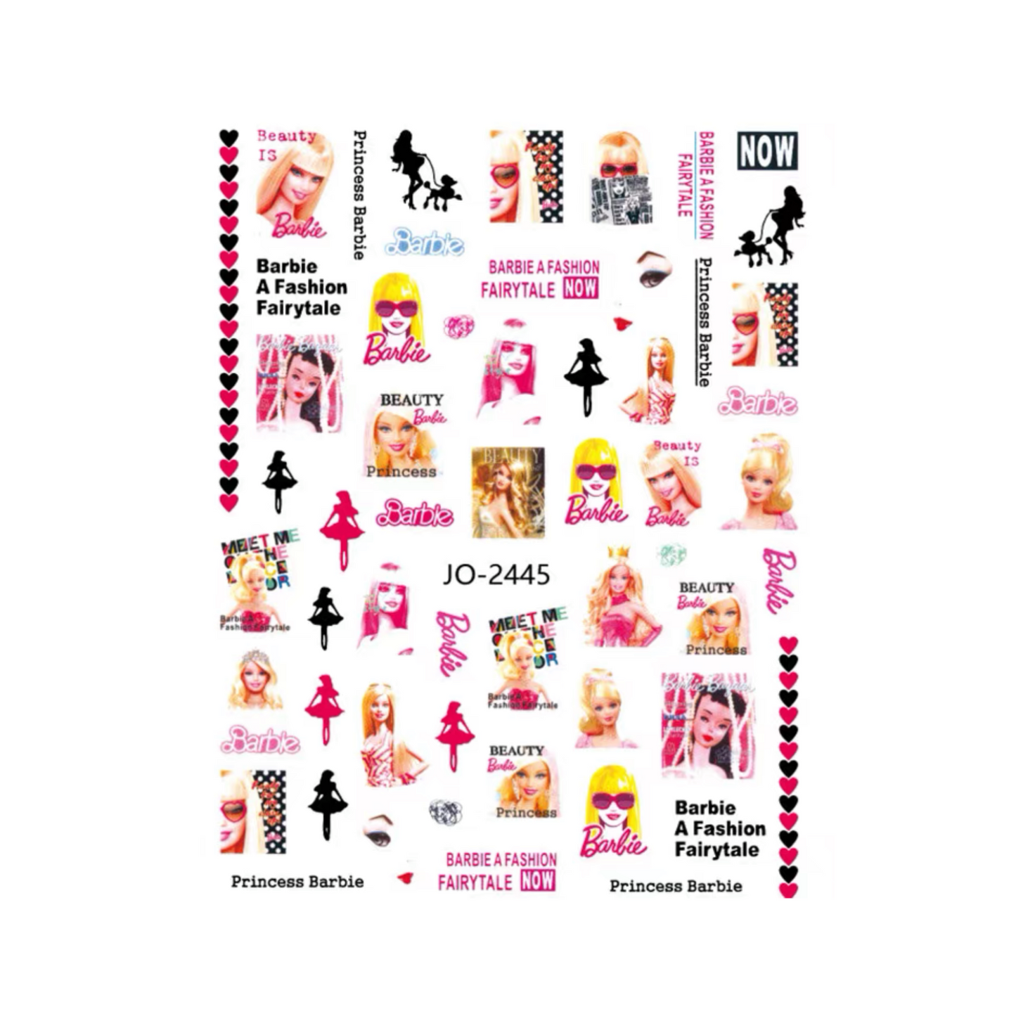 Barbie Nail Stickers(JO)