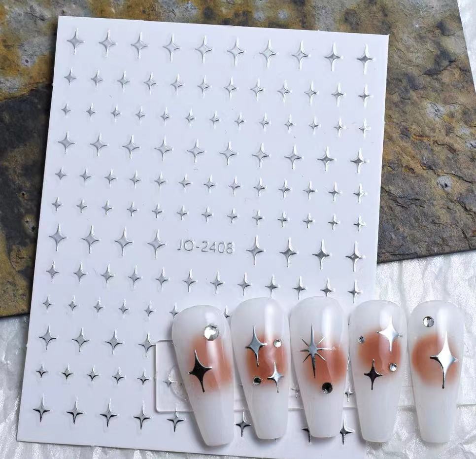 Stars and Moon Nail Stickers