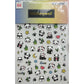 5D Panda Series Nail Sticker Decoration