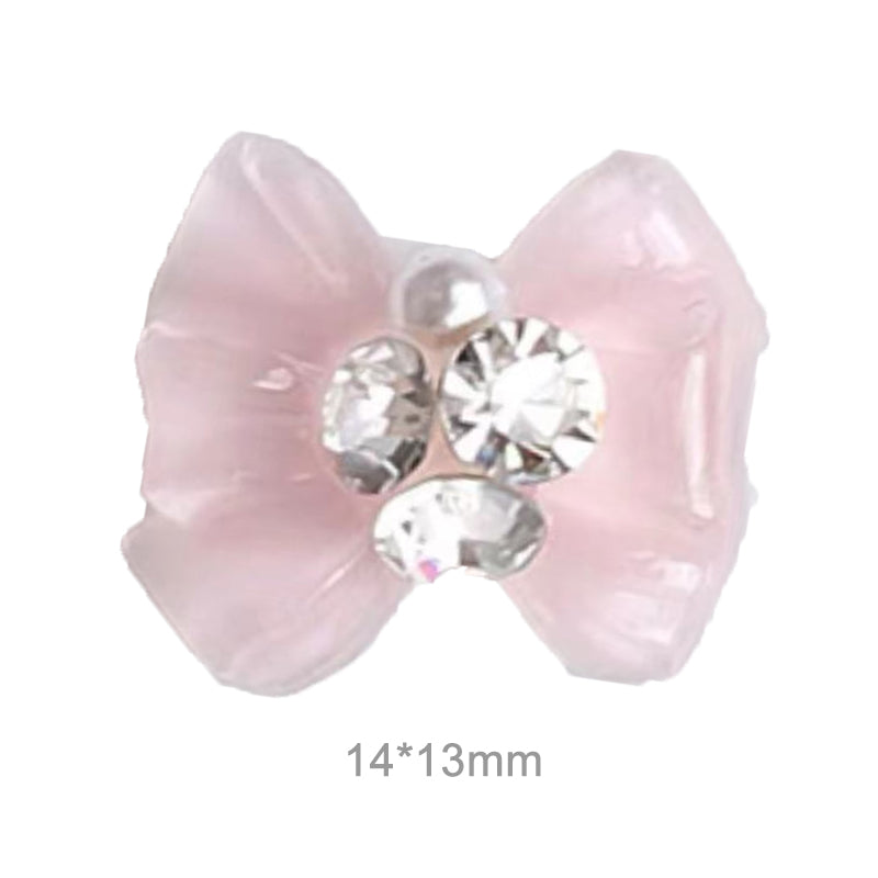 【D06】Resin Bow -Nail Art DIY