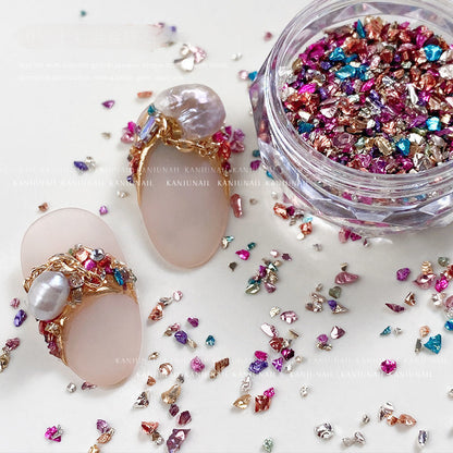 Irregular Colored Rhinestone