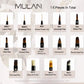 Mulan Mink Hair-made Brush Set-14pcs + 1 Leather Bag