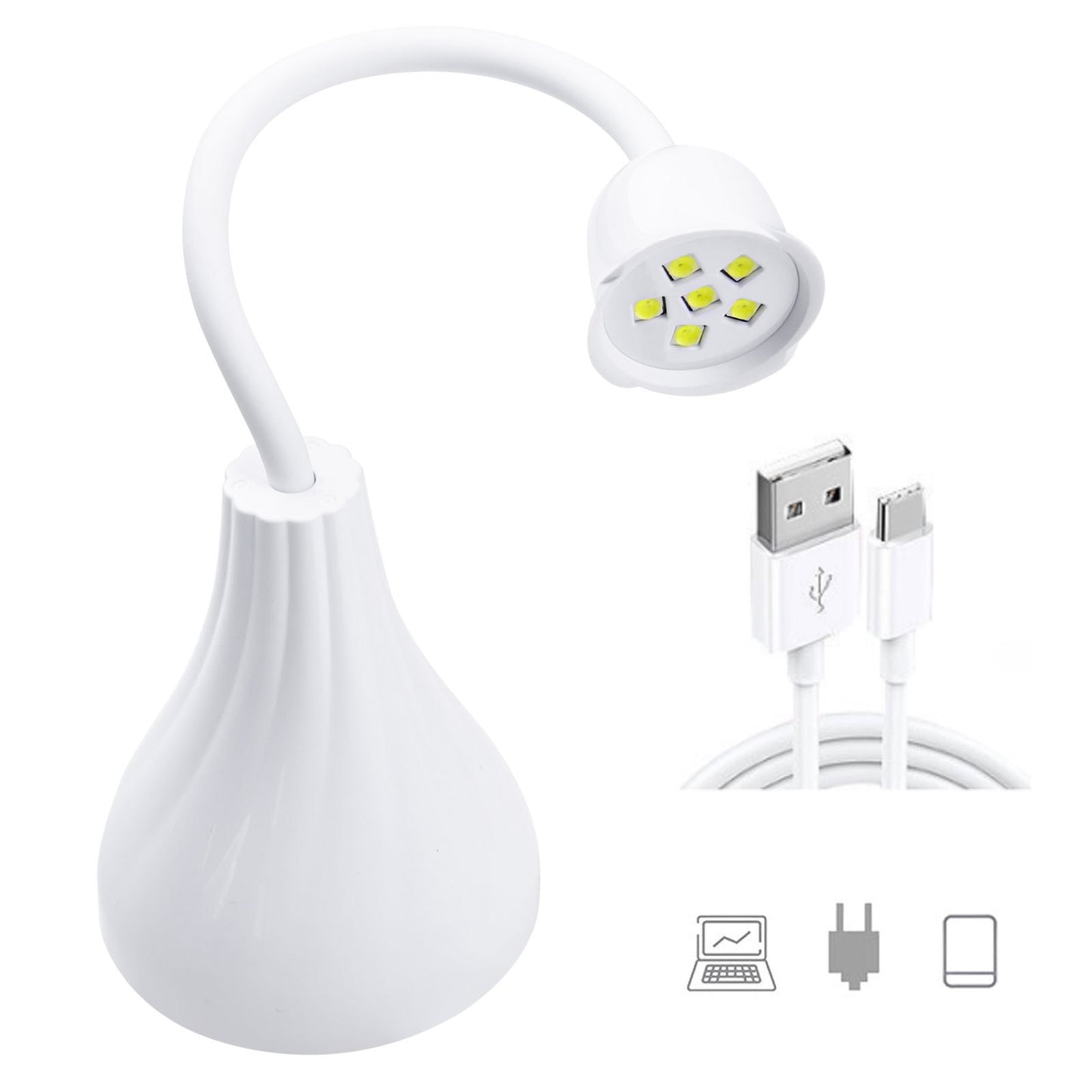 【T01】Japanese Manicure Rose UV LED Lamp