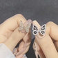 Nail Art Flying Butterfly-1 Pcs zircon butterfly