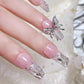 Nail Art Left and right splicing butterfly